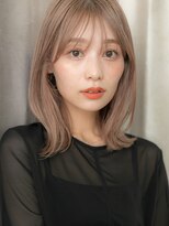 モッズヘア 越谷(mod's hair) □シルバーベージュくびれヘア小顔ウルフカット810越谷10代20代