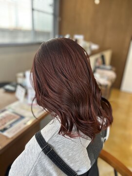 ボルドーカラー