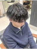 ツイストスパイラルパーマ/メンズカット