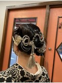 卒業式ヘアセット