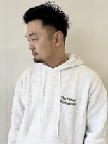 イル(ill)&nbsp;メンズ　フェードカット　パーマスタイル　大須