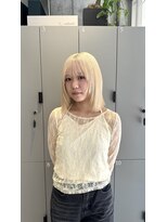 アース エレガンス 吉祥寺店(EARTH Elegance) 光をまとうミルクティーブロンド