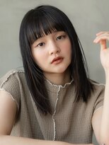 ケアリー 大泉学園(Carelly)&nbsp;デザインカラー/レイヤーカット/ウェットヘア/オリーブベージュ