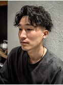 メンズカットスタイル(パーマあり/なし相談可)+シェービング