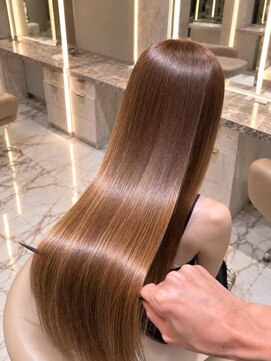 アース 渋谷店(HAIR&MAKE EARTH) 艶感ロング美髪縮毛矯正