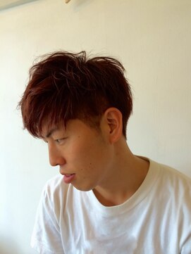 カタチヘアー(HAIR) ピンクかっこいいショートのカタチ