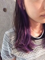 サロンドミルク 原宿(salon de MiLK)&nbsp;ショッキングパープル×インナーカラー☆