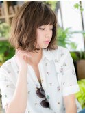 *+COVER HAIR+*…色っぽ大人かわいい 小顔スイングカールミディa