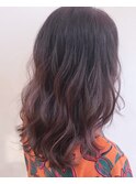 【GOOD DAY HAIR】《インナーカラー:ラベンダー:ボルドー》下北