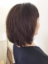 ヘアークリアー 春日部 大人可愛いナチュラルキュートなボブ/グレイカラー/30代40代50代