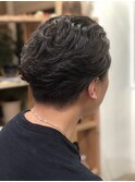 メンズショートパーマ