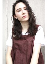 ムード カナザワ(mood kanazawa)&nbsp;抜け感×ミディアムヘア