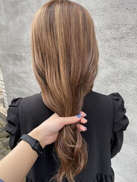 スイート ヘアデザイン(Suite HAIR DESIGN) アッシュベージュ ハイライト ヨシンモリ