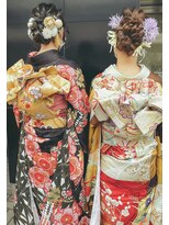 バジルプープラ(basil pupula)&nbsp;【BASIL / basil pupula】成人式アップスタイル＊