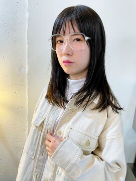 カゼ ダイカンヤマ Kaze DAIKANYAMA 大人の黒髪スタンダード内巻きロング