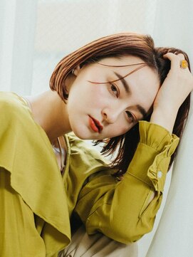 クラップ(Clap by Tetote) 【clap style139】暖色系カラー プツッとボブ