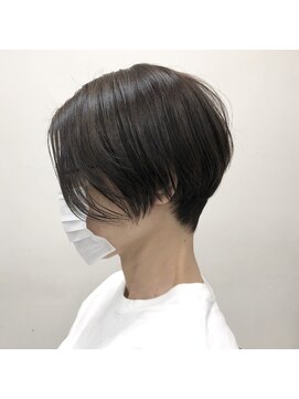 テルミークリニカルデザイン 北千里 前髪長めのハンサムショート