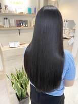 トゥーリ 長崎住吉店(tuuli)&nbsp;tuuli☆30代40代ペールベージュ切りっぱなしロング　35