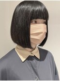 フルバングぱっつんボブ◎