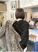 後ろ姿も最高キレイなボブ