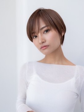 エースハバナ 渋谷(1 HAVANA) 20代30代大人かわいい/シルキーベージュ/ショートボブ/小顔