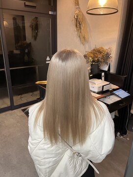 エンカウントバイマハロ 千葉(encount by mahalo) ミルクティーグレージュ