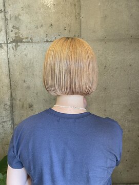エクレ(eclet) ★ケアブリーチ ハイトーンボブ☆stylist Minami