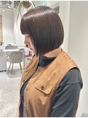 伸ばしかけショートOK！ぱつっとボブ