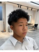 スパイキーショート/ツーブロック/アップバング/千葉駅/保立大翔