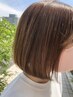 艶カラー＋再生トリートメント　￥15000→￥12000