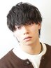 【men's/平日限定30%OFF】メンズカット+眉毛cut+パーマ+TR付き￥14000→￥9800