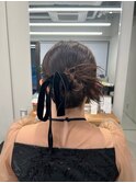 シンプルシニヨンカチモリヘア【清板】