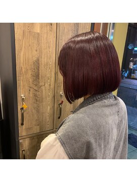 ディツアー(DETOUR) ぱつっとチェリーボブ☆