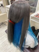 エマディライト(EMA DELIGHT)&nbsp;ド派手ブルーインナーカラー