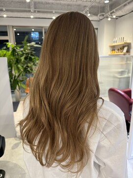 マルフェ 天王寺(marfe) ミルクティーベージュ#透明感カラー/髪質改善