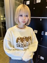 ダブル(W)&nbsp;ハイトーン/ホワイトミルクティ/ダブルカラー