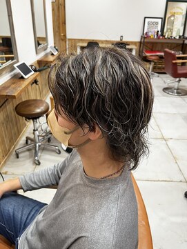 ノーム 横浜(NORM) パーマ×ハイライト