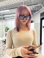 リミットバイアフィナー 大宮店(limit by Afinar)&nbsp;ハッシュカット×pail pink