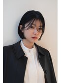 カットで収まるボブ
