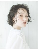 アトリエ フェム(atelier.fem) ニュアンスパーマ風＊ショートボブ