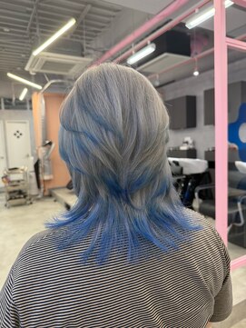 ルピネバイバド(Lupine by bud) White silver+ blue