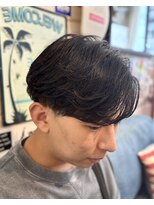 デイズ(DAYS) コンマバングニュアンスシースルーセンターパート