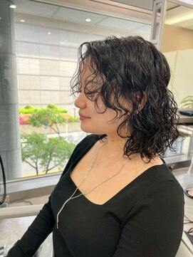 アルテヘアー(arte HAIR) 【arte HAIR】ミディアムパーマ/顔まわりレイヤー