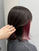 ノーバル バイ シエスタ 池袋(NoVal by siesta)&nbsp;ピンク × インナーカラー