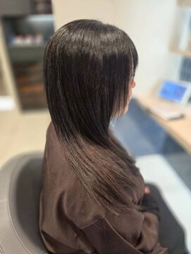 アース 千葉店(HAIR&MAKE EARTH) ストレートロングレイヤー