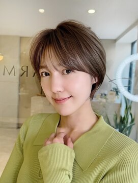 ミズチャーム(Ms.CHARM) 顔まわりカット/マッシュショート/レイヤー/外苑前