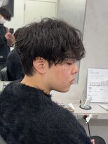 ネクストメンズ 表参道(NEXT men's)&nbsp;サーフカール／スパイキーショート/ブルーブラック/表参 道