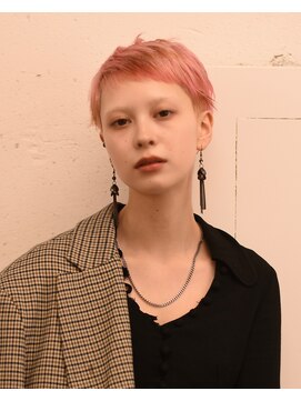 ユイツ ピクシーショート×ペールピンク