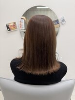 インク バイ アルテフィーチェ 甲子園口(ink by artefice)&nbsp;やわらかミルクティーブラウンカラー