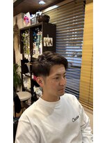 美容室 賀流。&nbsp;アップバングスタイル